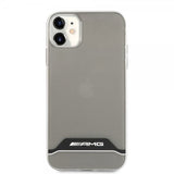 AMG iPhone 11 Skal Stripes Horizontal Transparent Svart