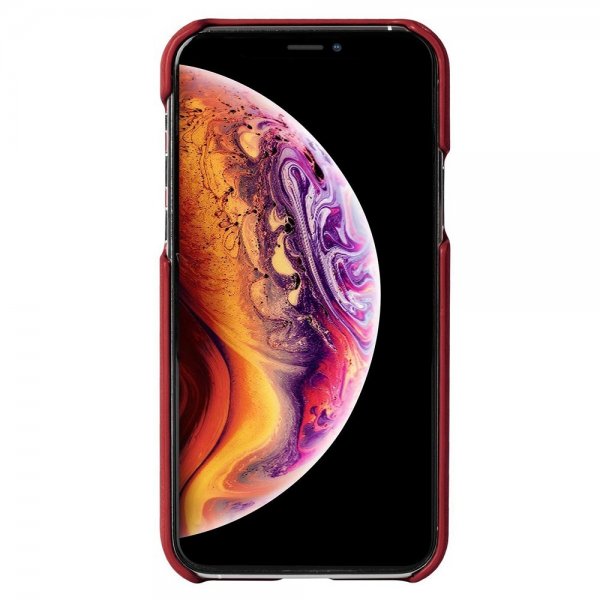 Krusell iPhone 11 Skal Sunne CardCover Vintage Red