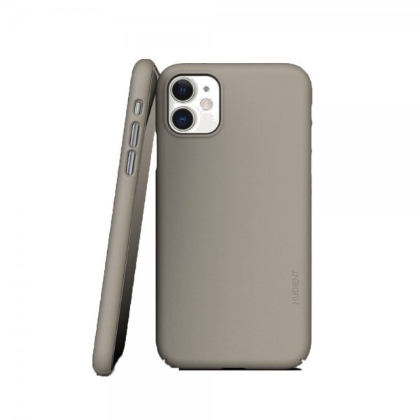Nudient iPhone 11 Skal Thin Case V3 Clay Beige