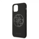 Guess iPhone 11 Skal Tone on Tone Svart