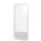 BMW iPhone 11 Skal Tricolor Stripe Transparent