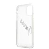 Guess iPhone 11 Skal Vintage Script Silver Klar