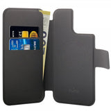 Puro iPhone 12/12 Pro/13/14/15 Fodral MagSafe Folio Svart