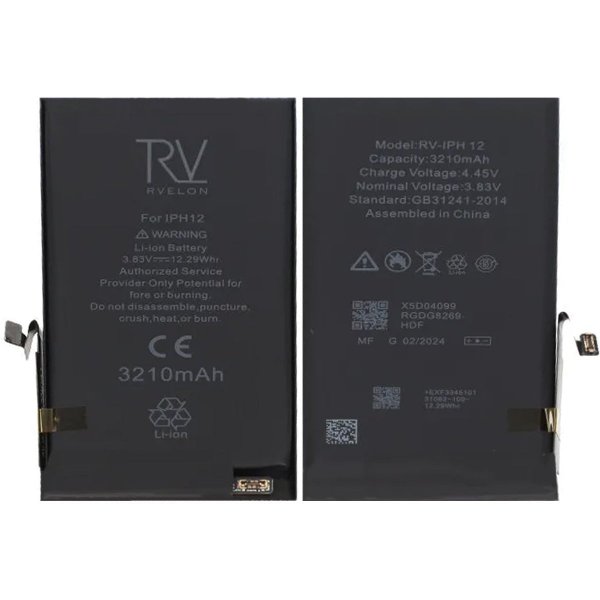 iPhone 12 Batteri 3210mAh
