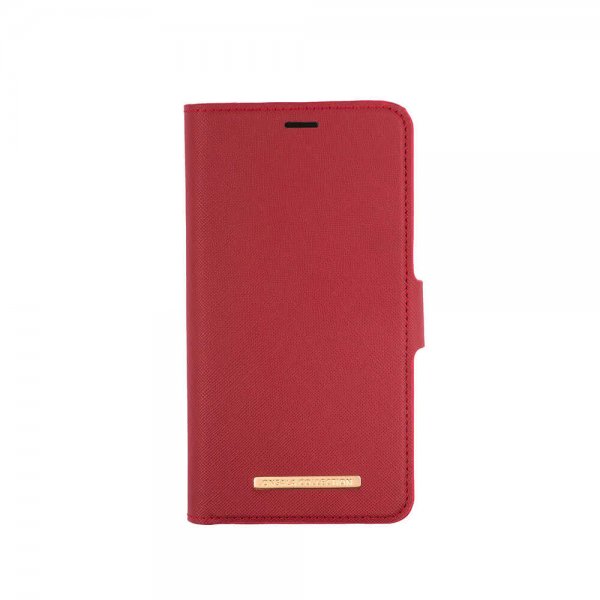 Onsala iPhone 12 Mini Fodral Fashion Edition Löstagbart Skal Saffiano Red