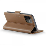 CaseMe iPhone 12/iPhone 12 Pro Fodral 023 Series Brun