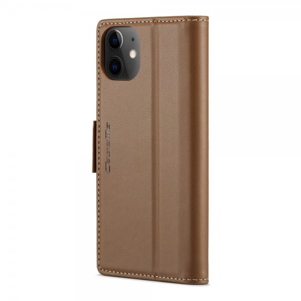 CaseMe iPhone 12/iPhone 12 Pro Fodral 023 Series Brun