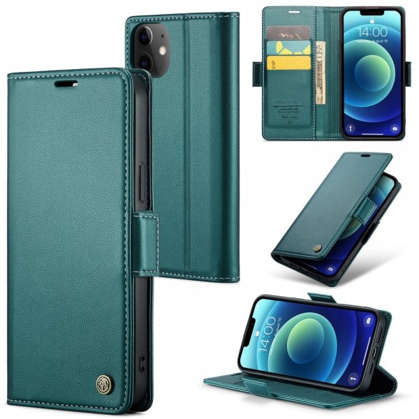 CaseMe iPhone 12/iPhone 12 Pro Fodral 023 Series Grön