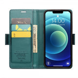 CaseMe iPhone 12/iPhone 12 Pro Fodral 023 Series Grön