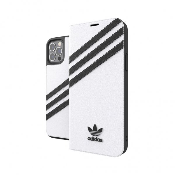Adidas iPhone 12/iPhone 12 Pro Fodral Booklet Case Vit
