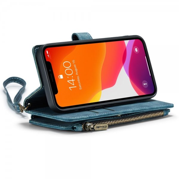 CaseMe iPhone 12/iPhone 12 Pro Fodral C30 Series Petrol