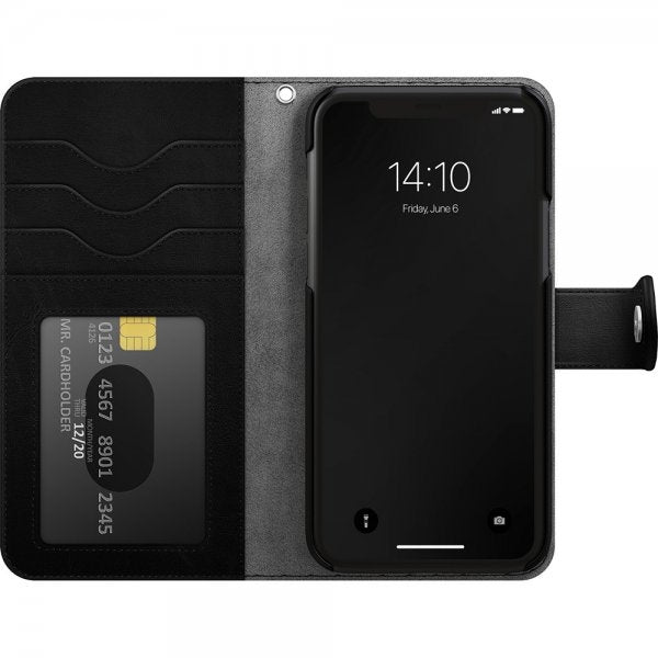 Ideal of Sweden iPhone 12/iPhone 12 Pro Fodral Magnet Wallet+ Svart