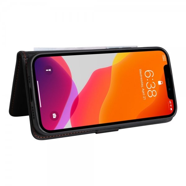 Betopnice iPhone 12/iPhone 12 Pro Fodral med Löstagbart Skal 005 Svart