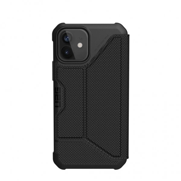 Urban Armor Gear (UAG) iPhone 12/iPhone 12 Pro Fodral Metropolis Kevlar Svart