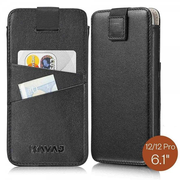 KAVAJ iPhone 12/iPhone 12 Pro Fodral Miami Svart