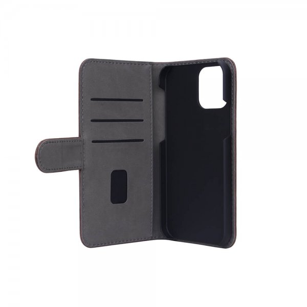 Gear iPhone 12/iPhone 12 Pro Fodral Mobile Wallet Nubuck Brun
