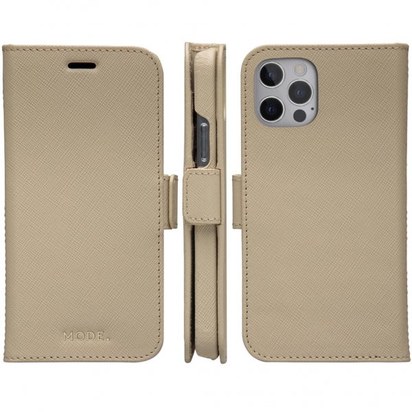 dbramante1928 iPhone 12/iPhone 12 Pro Fodral New York Löstagbart Skal Sahara Sand