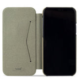 holdit iPhone 12/iPhone 12 Pro Fodral SlimFlip Wallet Khaki Green