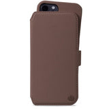 holdit iPhone 12/iPhone 12 Pro Fodral Wallet Case Magnet Stockholm Dark Brown
