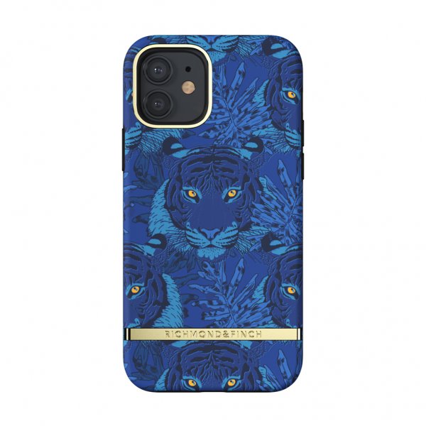 Richmond & Finch iPhone 12/iPhone 12 Pro Skal Blue Tiger