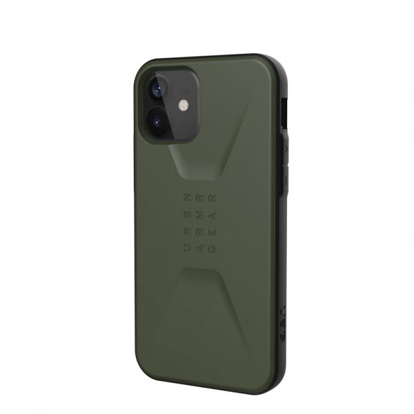 Urban Armor Gear (UAG) iPhone 12/iPhone 12 Pro Skal Civilian Olive