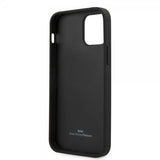 BMW iPhone 12/iPhone 12 Pro Skal Embossed Logo Svart