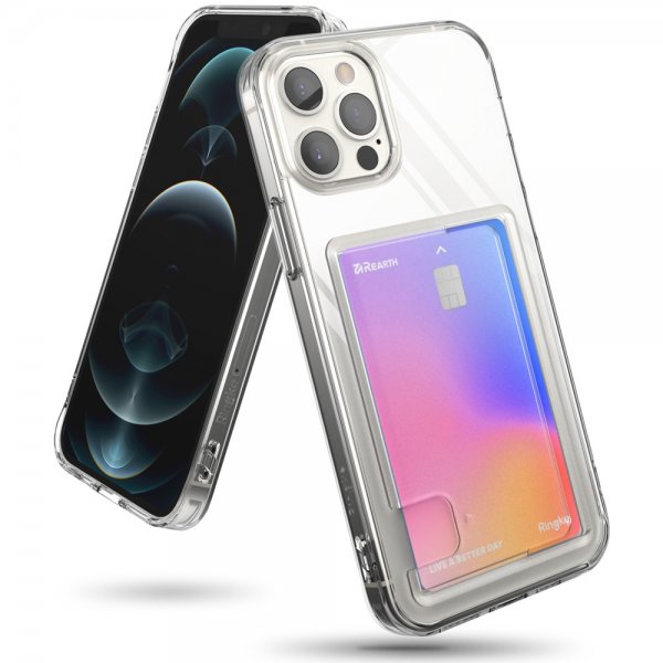 Ringke iPhone 12/iPhone 12 Pro Skal Fusion Card Clear