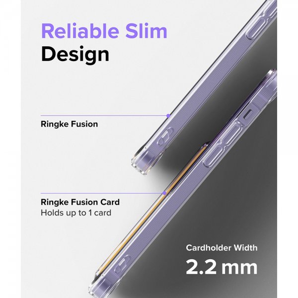 Ringke iPhone 12/iPhone 12 Pro Skal Fusion Card Clear