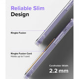 Ringke iPhone 12/iPhone 12 Pro Skal Fusion Card Clear