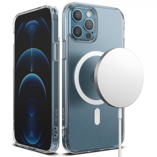 Ringke iPhone 12/iPhone 12 Pro Skal Fusion Magnetic MagSafe Matte Clear