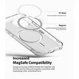 Ringke iPhone 12/iPhone 12 Pro Skal Fusion Magnetic MagSafe Matte Clear