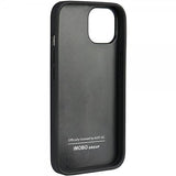 Audi iPhone 12/iPhone 12 Pro Skal Genuine Leather Case Svart