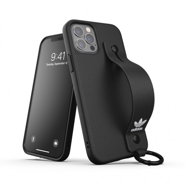 Adidas iPhone 12/iPhone 12 Pro Skal Handstrap Case Svart