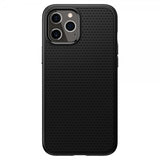 Spigen iPhone 12/iPhone 12 Pro Skal Liquid Air Matte Black