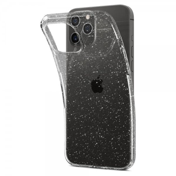Spigen iPhone 12/iPhone 12 Pro Skal Liquid Crystal Glitter Crystal Quartz