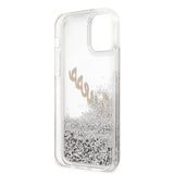 Guess iPhone 12/iPhone 12 Pro Skal Liquid Glitter Vintage Silver