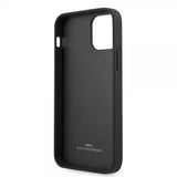 BMW iPhone 12/iPhone 12 Pro Skal Logo Perforerad Svart