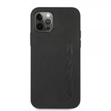 AMG iPhone 12/iPhone 12 Pro Skal Logo Stamp Svart