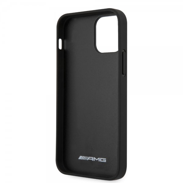 AMG iPhone 12/iPhone 12 Pro Skal Logo Stamp Svart