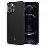 Spigen iPhone 12/iPhone 12 Pro Skal Mag Armor Matte Black
