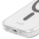 holdit iPhone 12/iPhone 12 Pro Skal MagSafe Case Space Gray Transparent