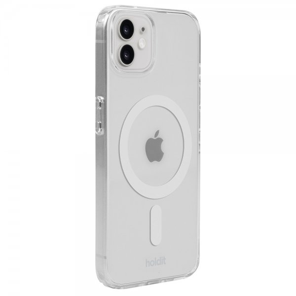 holdit iPhone 12/iPhone 12 Pro Skal MagSafe Case Vit Transparent