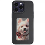 iPhone 12/iPhone 12 Pro Skal med Inbyggd Display E Ink Case Svart