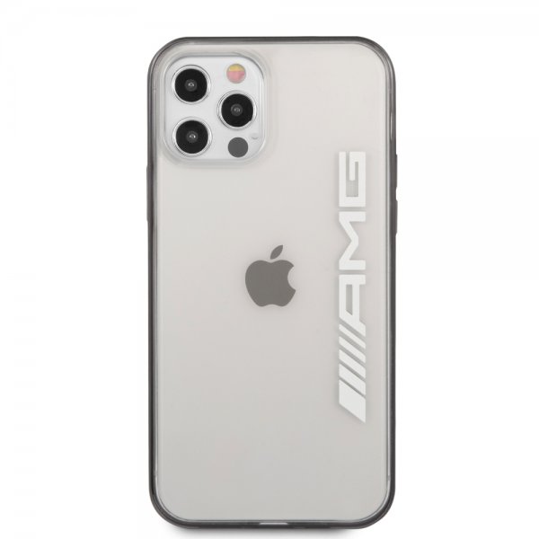 AMG iPhone 12/iPhone 12 Pro Skal Metallic Svart Transparent