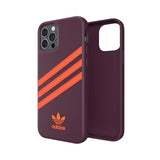 Adidas iPhone 12/iPhone 12 Pro Skal Moulded Case PU Maroon/Solar Orange