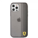 Ferrari iPhone 12/iPhone 12 Pro Skal On Track Gradient Svart