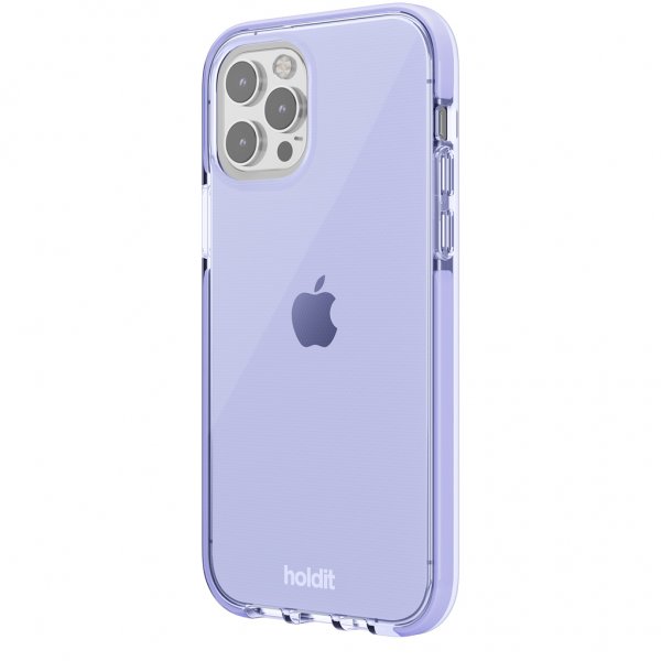 Holdit iPhone 12/iPhone 12 Pro Skal Seethru Lavender
