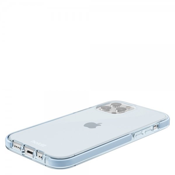 holdit iPhone 12/iPhone 12 Pro Skal Seethru Mineral Blue
