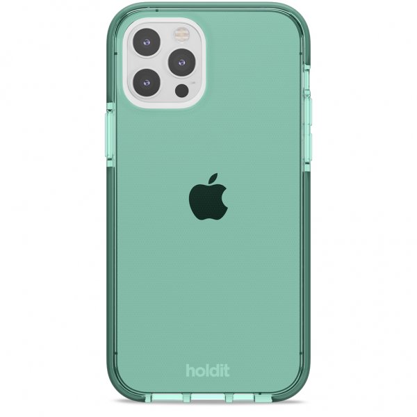 holdit iPhone 12/iPhone 12 Pro Skal Seethru Moss Green