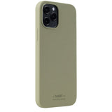 holdit iPhone 12/iPhone 12 Pro Skal Silikon Khaki Green